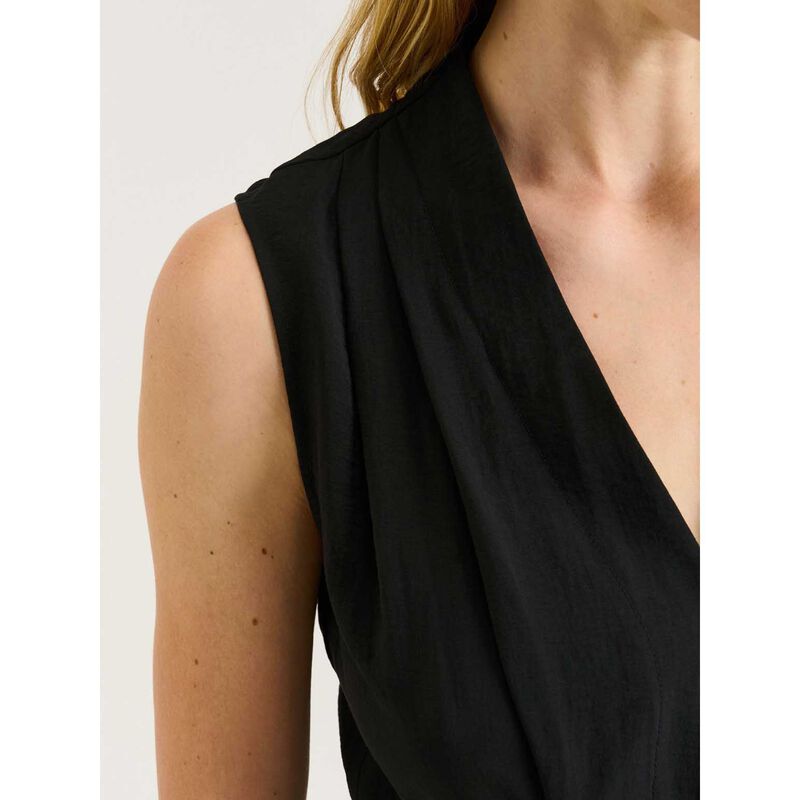 Veronika Maine Rayon Blend Belted Jumpsuit image number 2